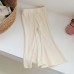 【18M-10Y】Girls Fashionable Solid Color Flared Pants